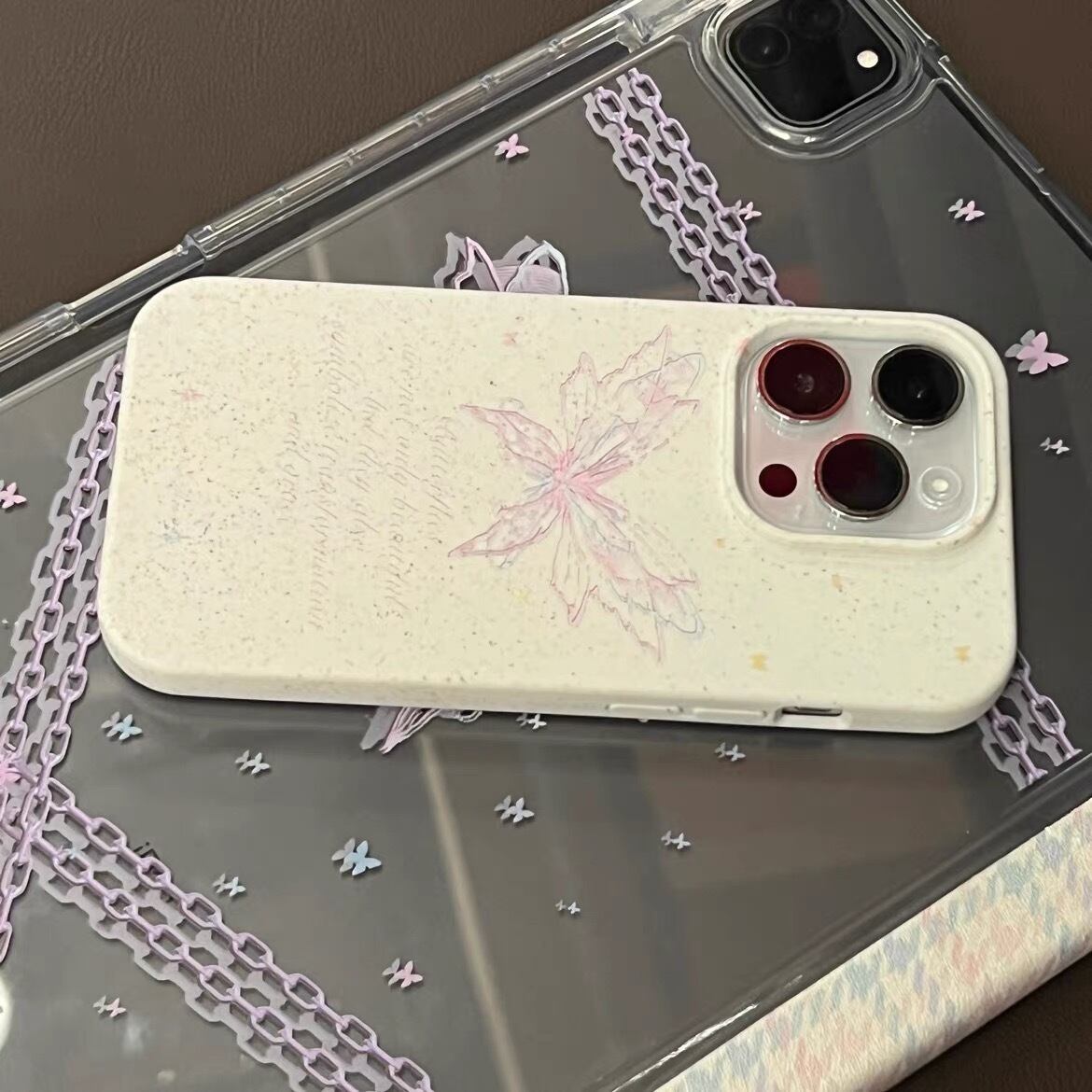 ”Butterfly Effect” degradable iPhone Case ”バタフライエフェクト”生分解性iPhoneケース R01388