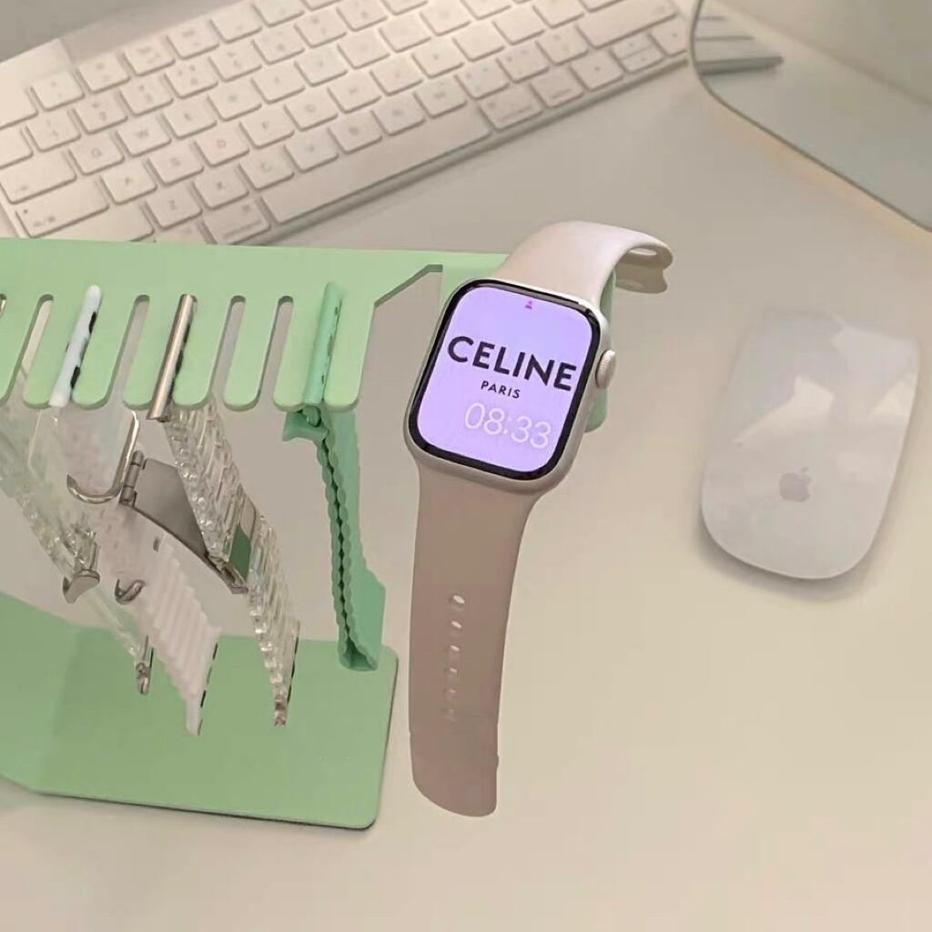 Pastel Color Apple Watch Band Stand パステルカラーApplewatchバンド収納充電スタンド R01441
