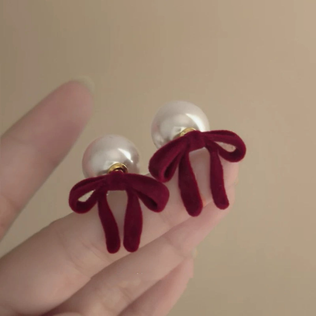 "Ribbon Girls" Earring ”リボンガールズ”ピアス R02072