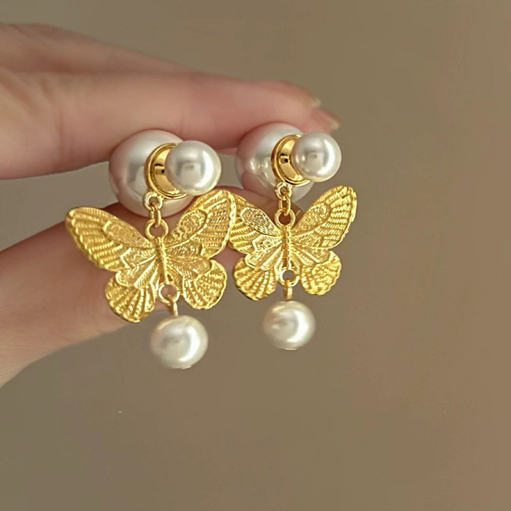 "Butterfly Love" Earring ”バタフライラブ”ピアス R02069