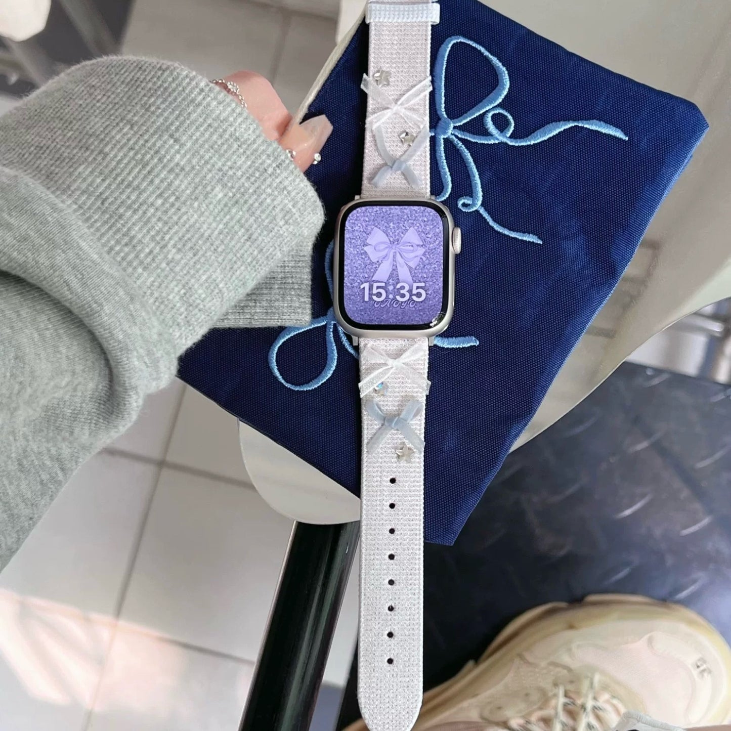 Ribbon Apple Watch Band リボンAppleWatchバンド R02058
