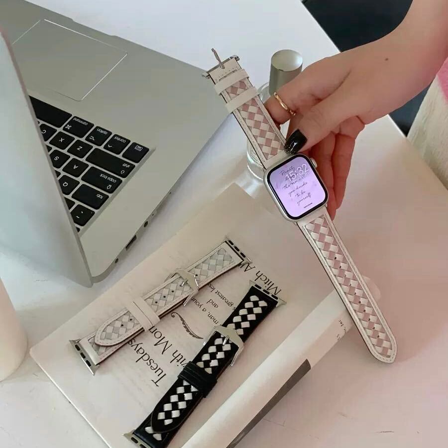 Weave Apple Watch band 編み編みApple Watchバンド R01287