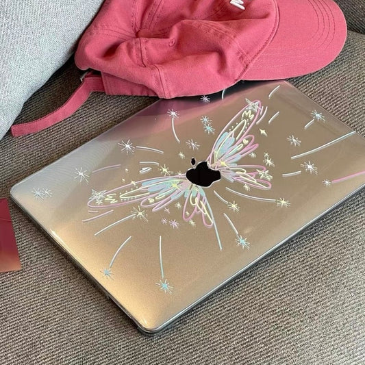 Fire Work Butterfly MacBook Cover　花火バタフライMacBookカバー　R01453