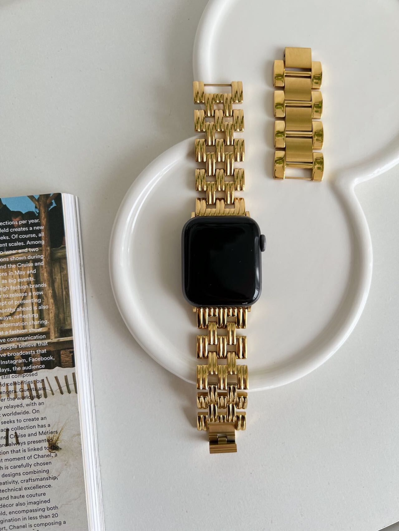 Simple Stripe Apple Watch Band　R01164