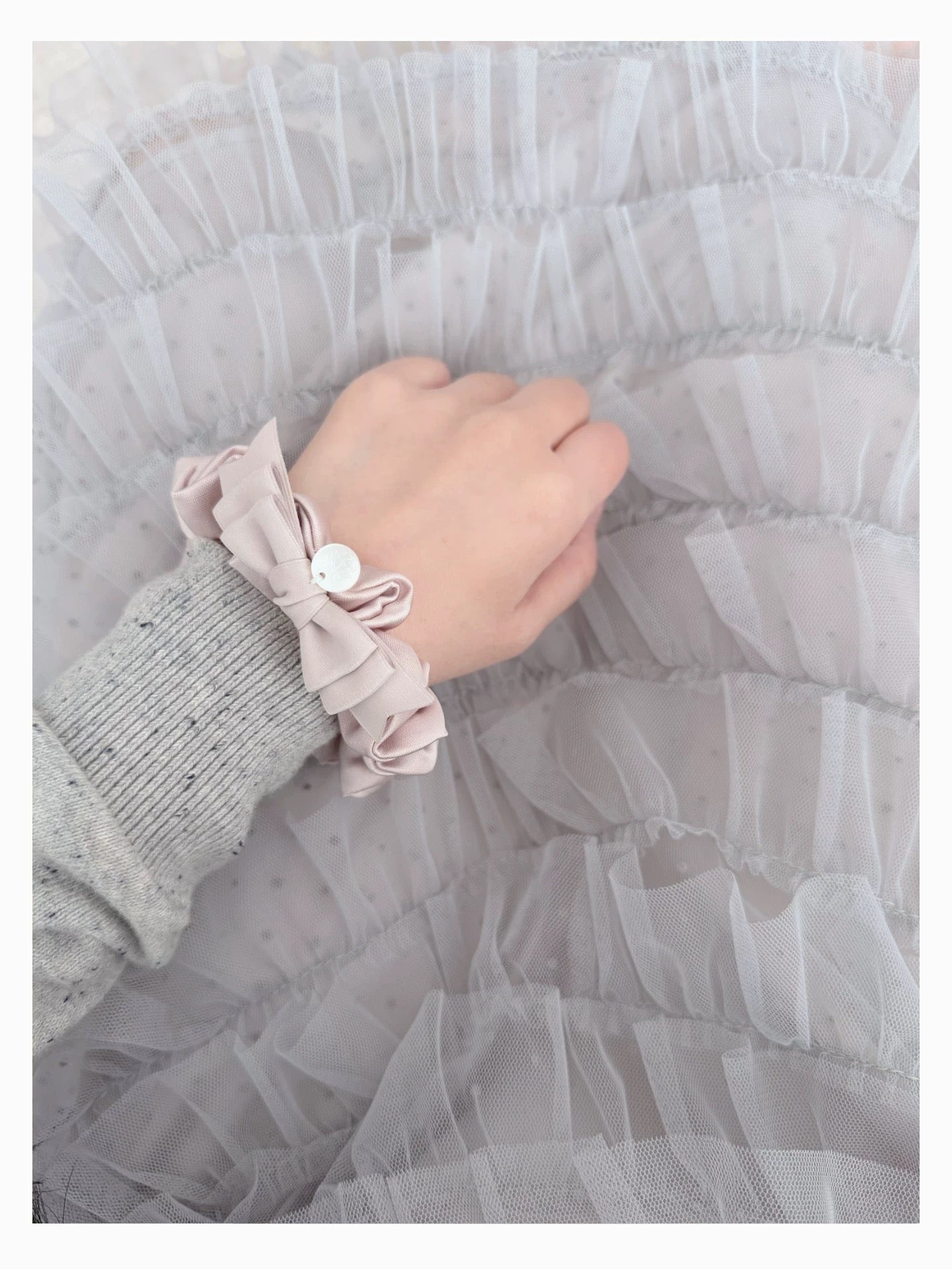 Scrunchie Phone Accessory シュシュスマホアクセサリー　R02148