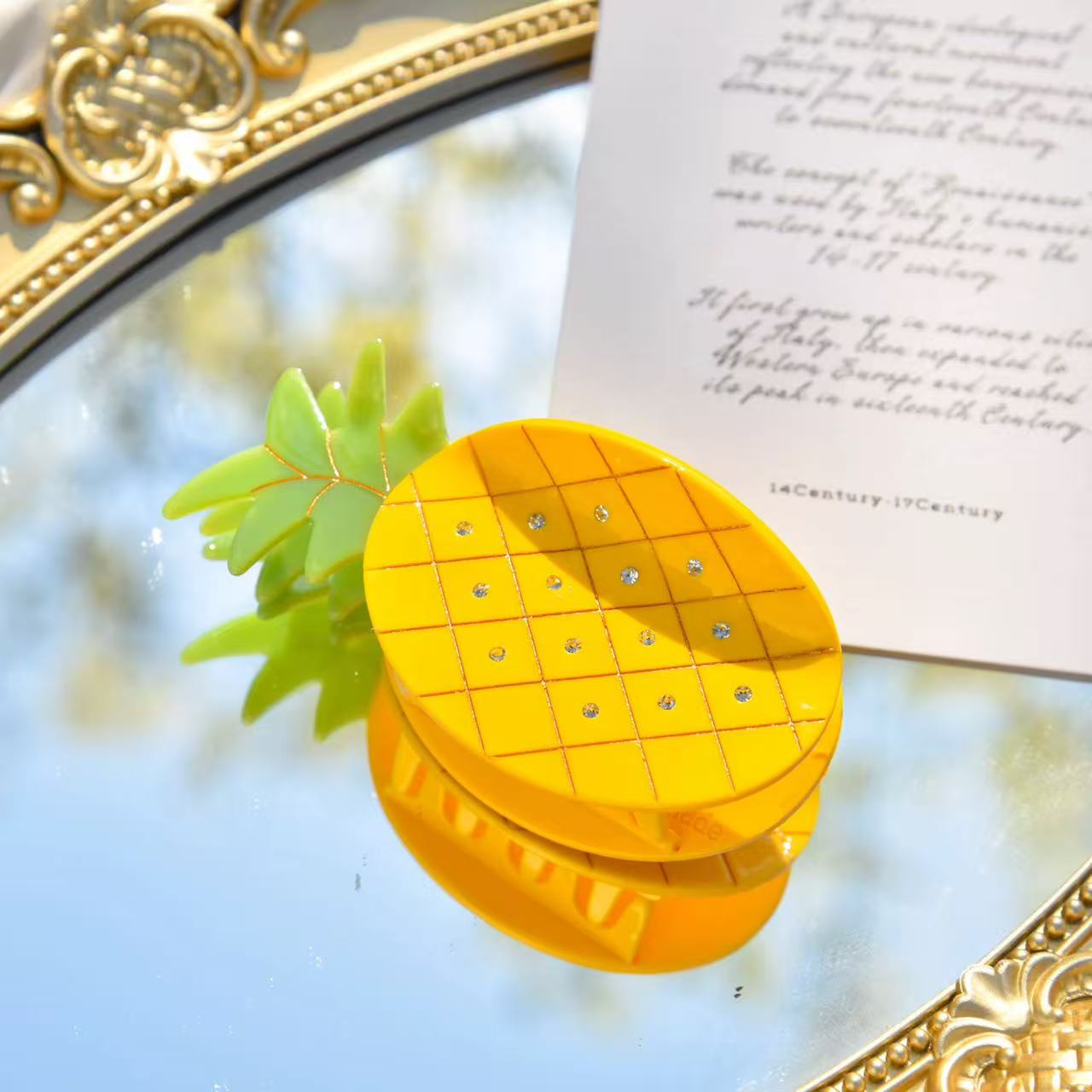 “Tropical Hair “ Hair Clip ”トロピカルヘアー”ヘアークリップ　R02133