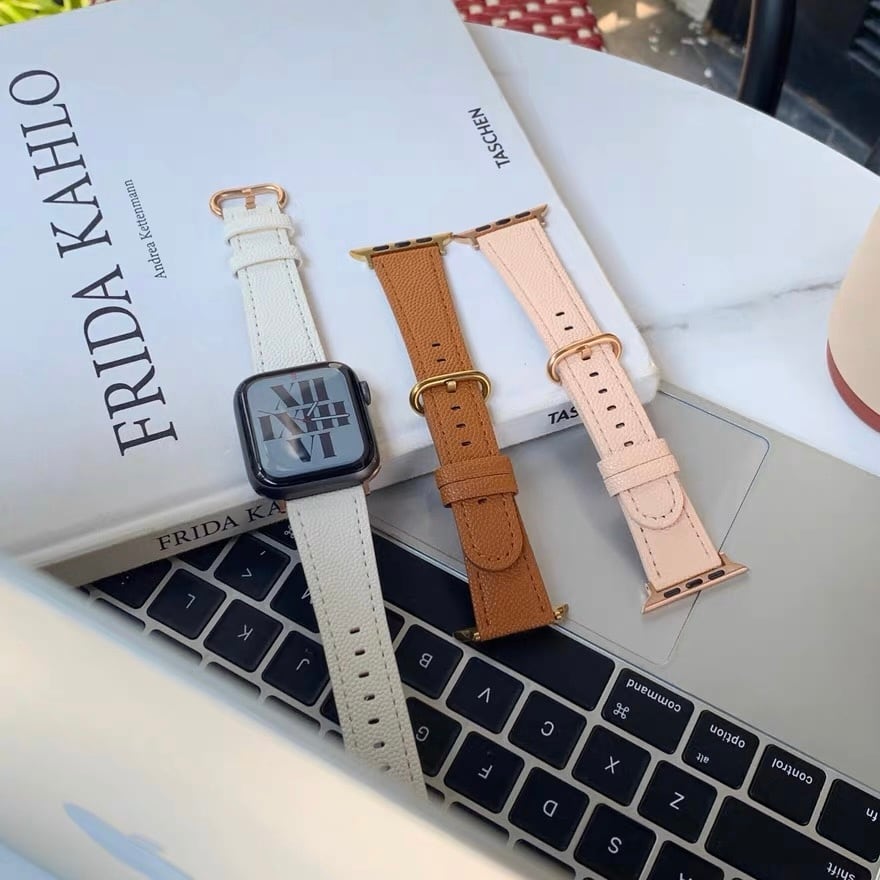 Simple Leather Apple Watch Band シンプルレザーアップルウォッチバンド　R01275