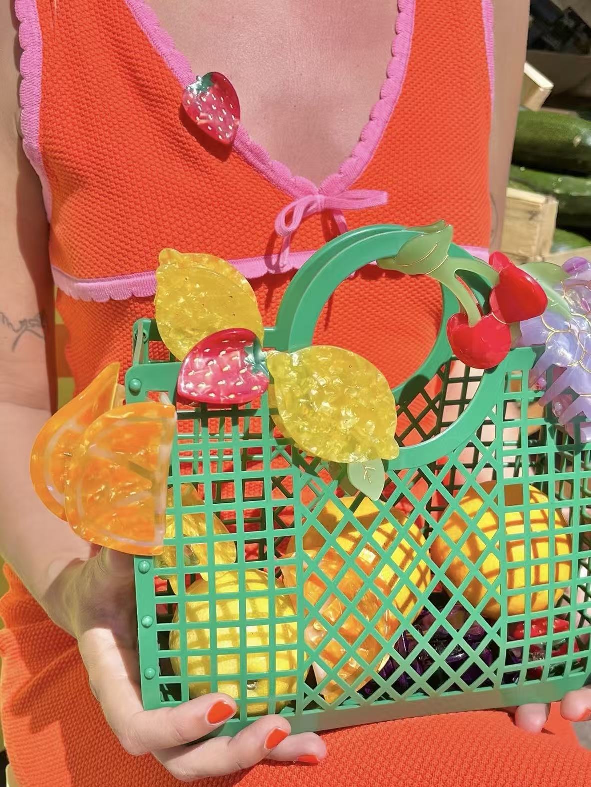 “Tropical Hair “ Hair Clip ”トロピカルヘアー”ヘアークリップ　R02133