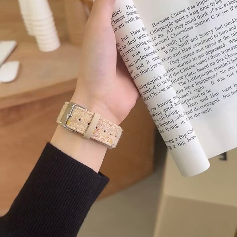 Elegant Tweed Apple Watch Band　R01166