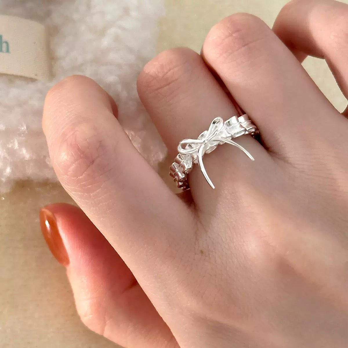 Ribbon Ring　リボンリング　R02107