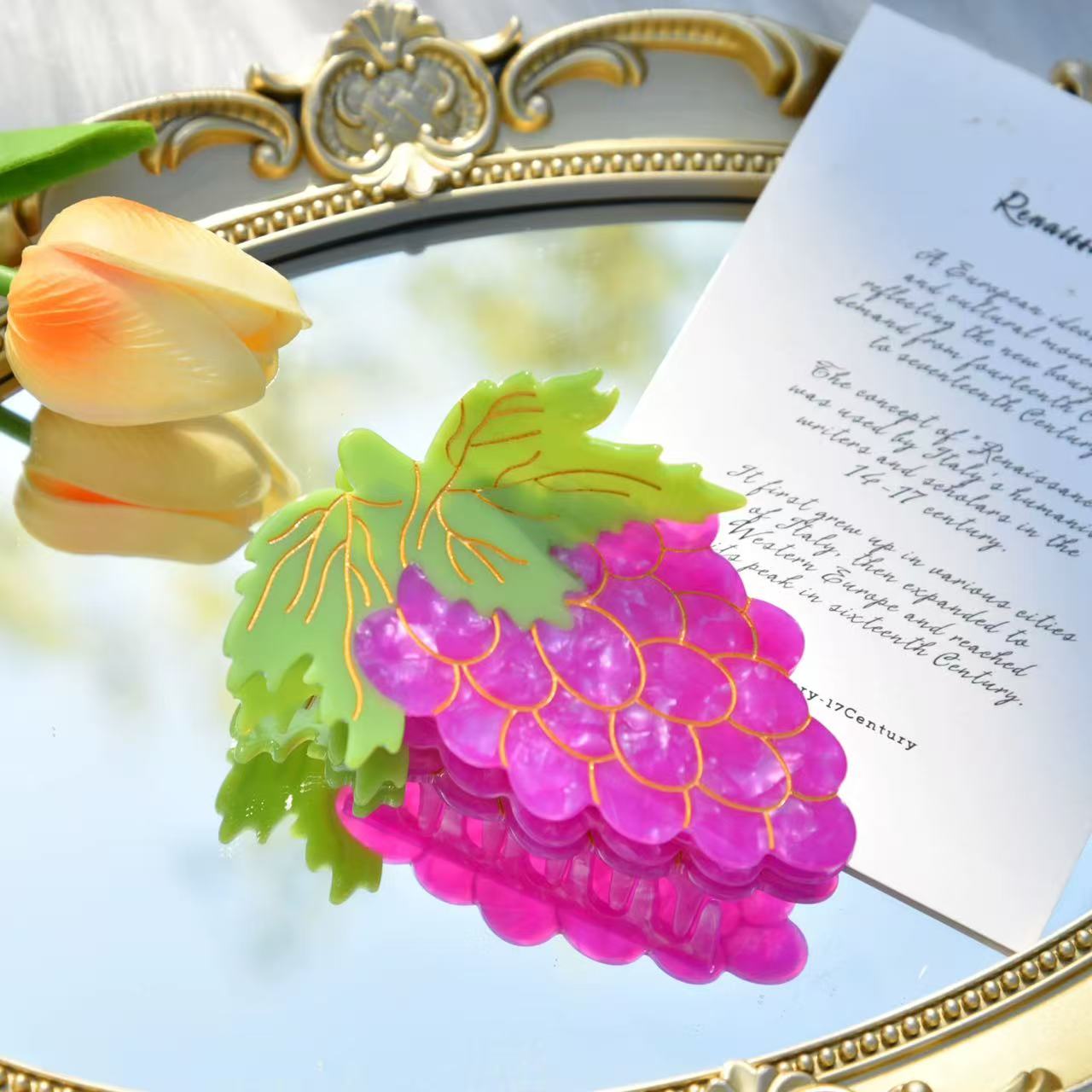 “Tropical Hair “ Hair Clip ”トロピカルヘアー”ヘアークリップ　R02133