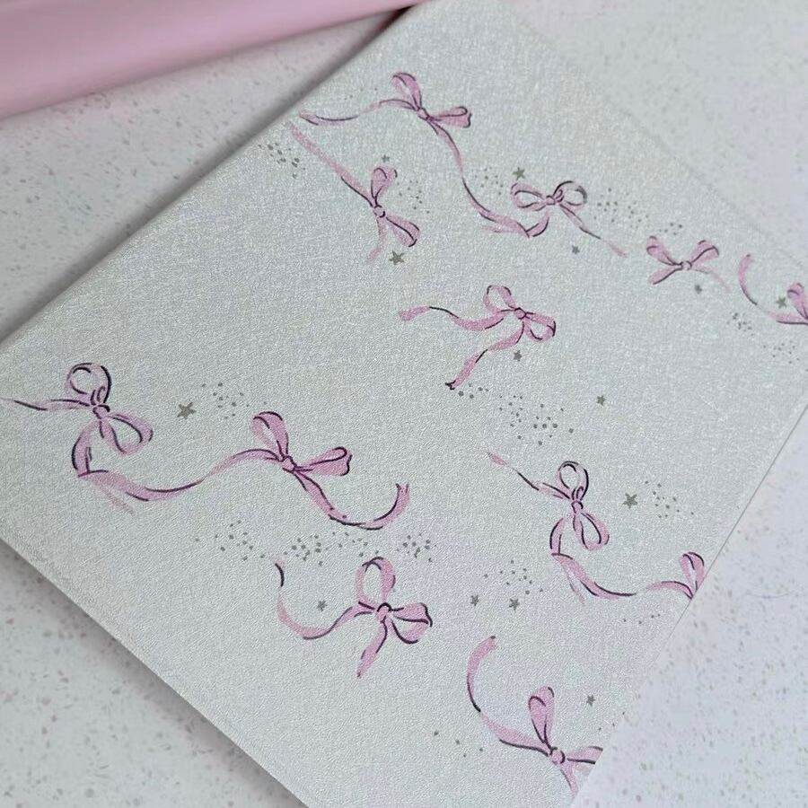 Ribbon Clear iPad Case リボンクリアiPadケース　R0139