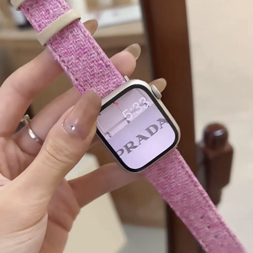 Elegant Tweed Apple Watch Band　R01166