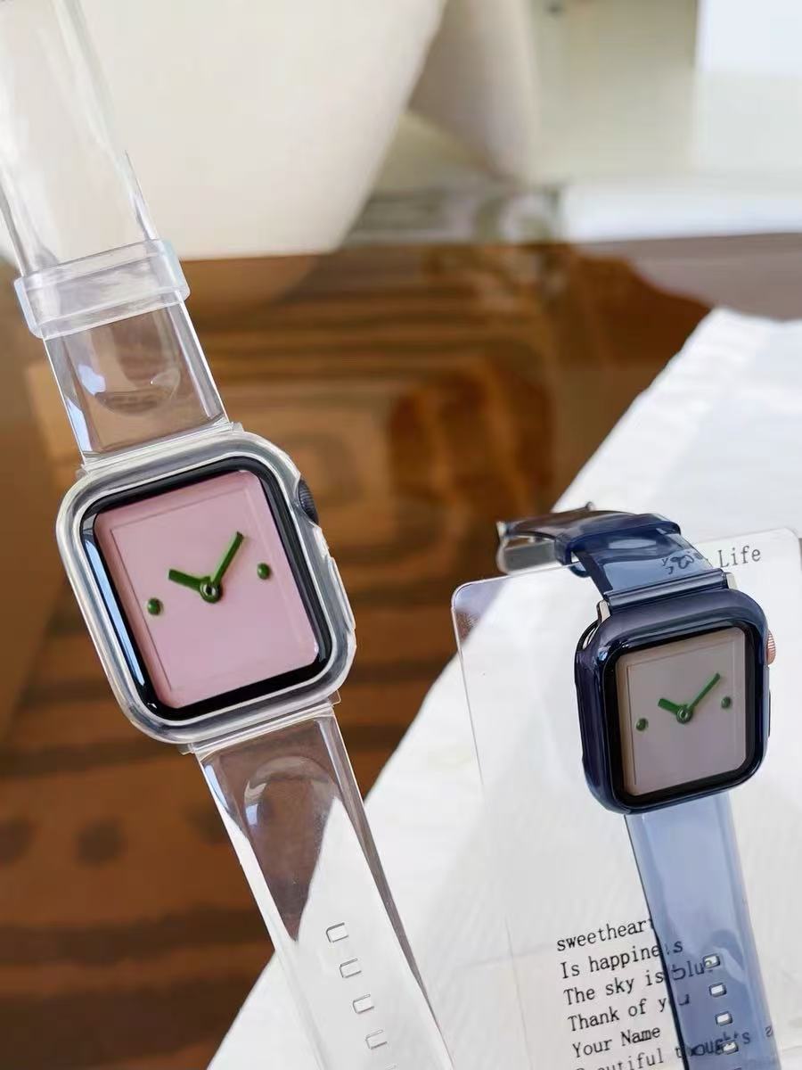Clear Jelly Apple Watch Band　 クリアゼリーAppleWatchバンド　R02158