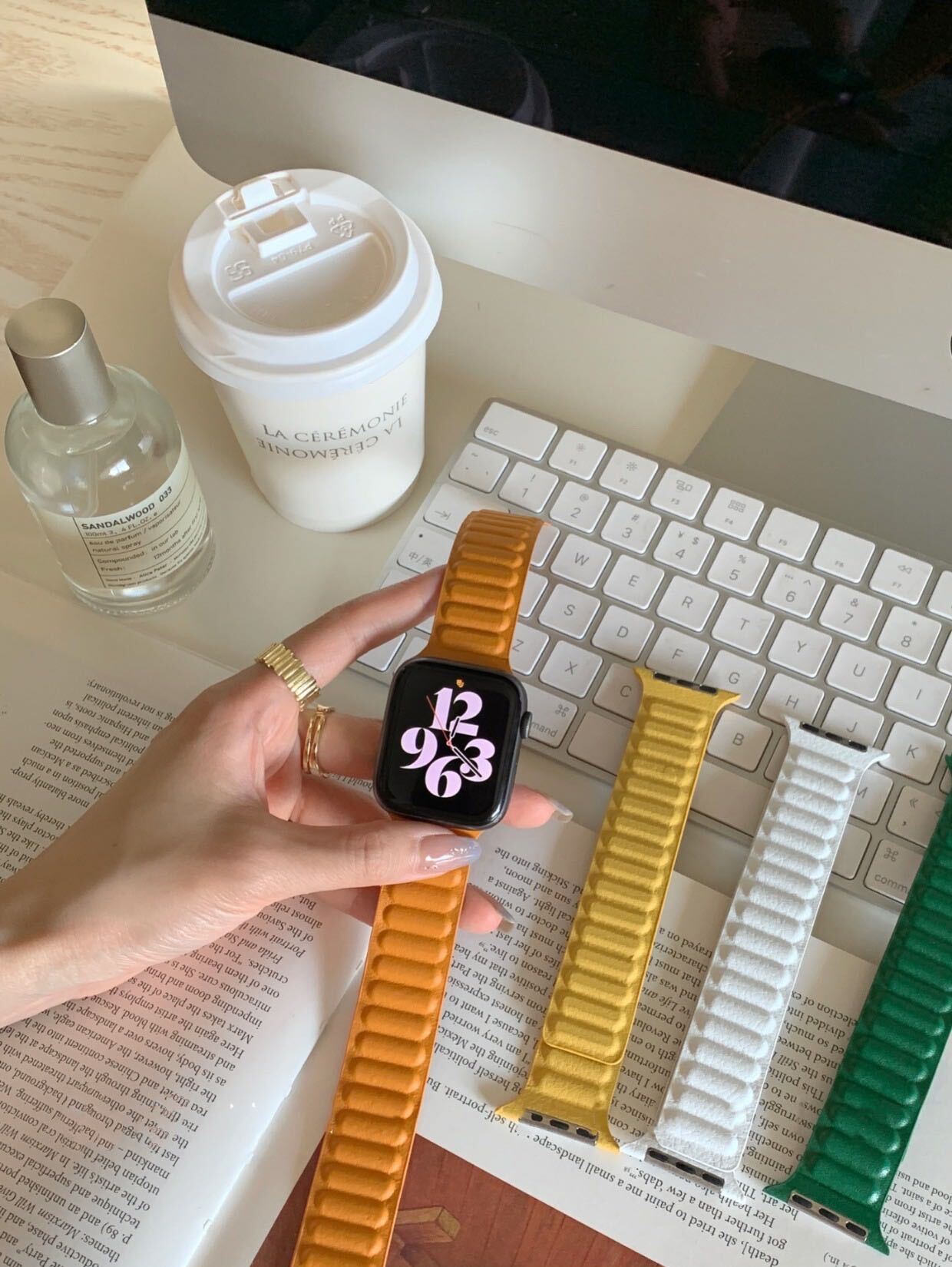 Simple Magnet Apple Watch Band シンプルマグネットApple Watchバンド　R01260