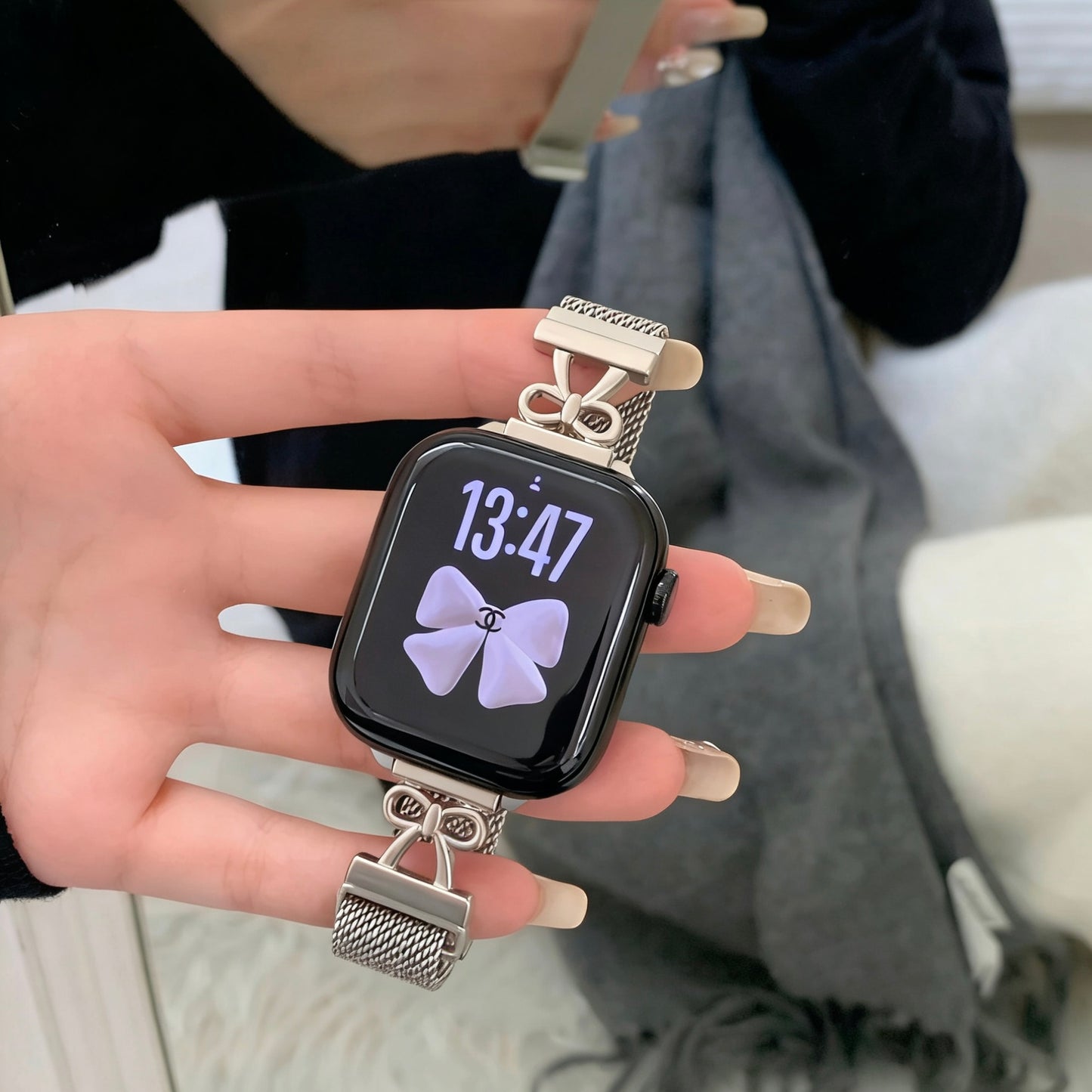 Ribbon Apple Watch Band　 リボンAppleWatchバンド　R02142