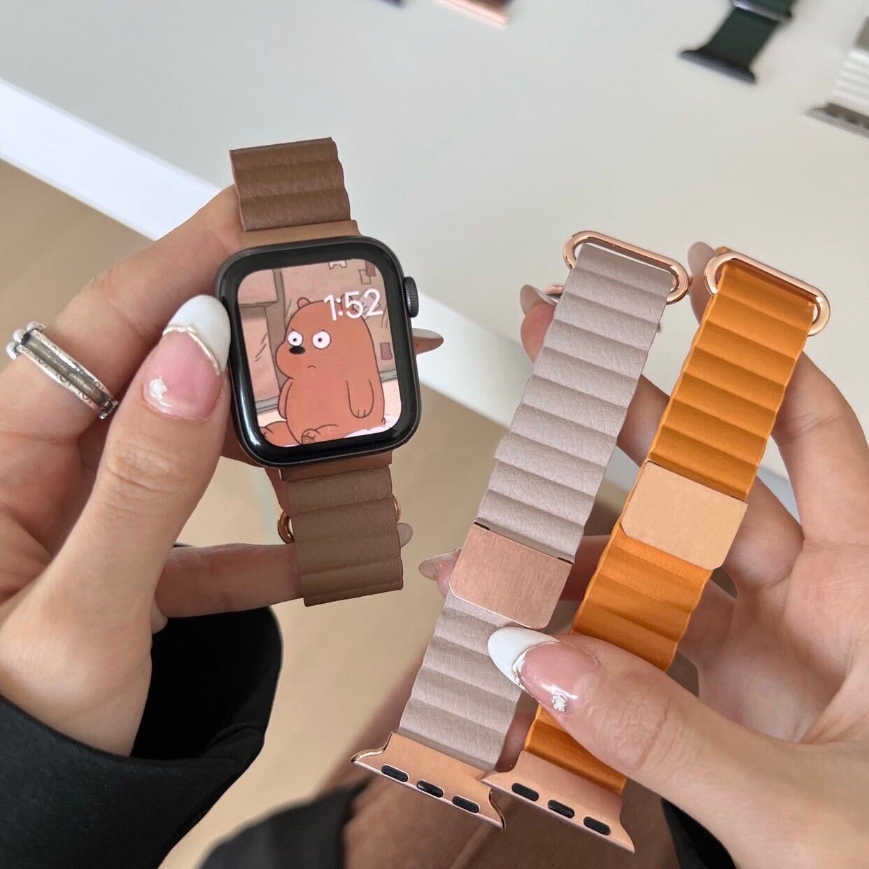 Simple Magnet Apple Watch Band　R01171