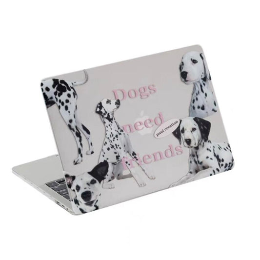 ＜Puui＞Dogs Need Friends MacBook Cover　Dogs Need Friends MacBookカバー　R01454