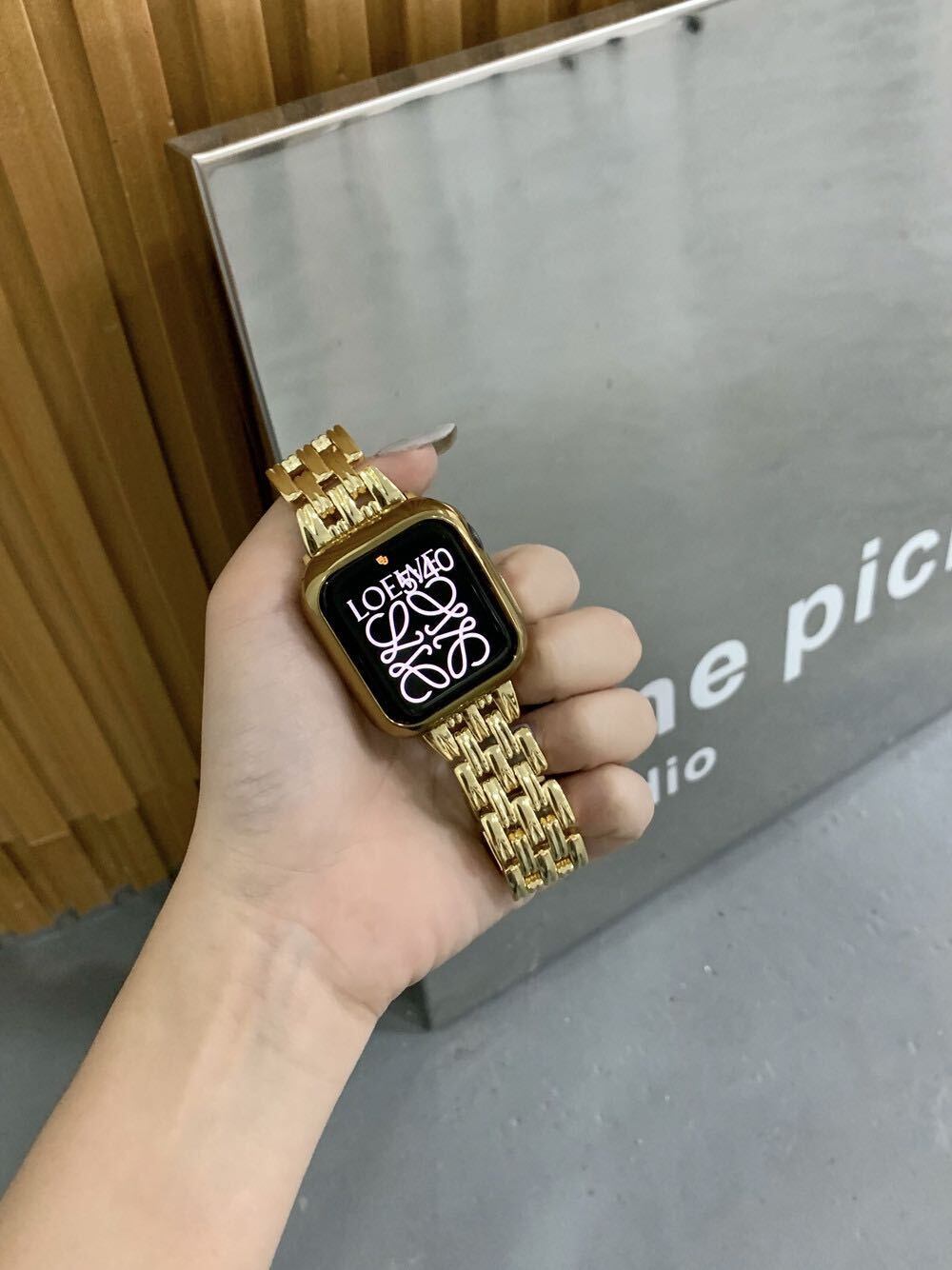 Simple Stripe Apple Watch Band　R01169