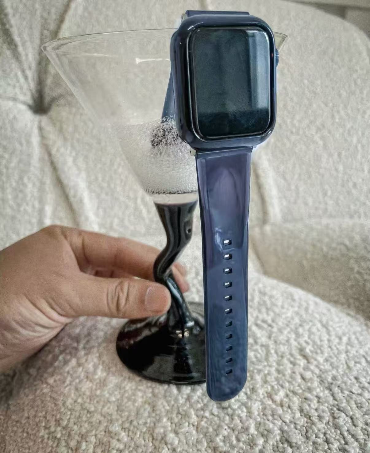 Clear Jelly Apple Watch Band　 クリアゼリーAppleWatchバンド　R02158