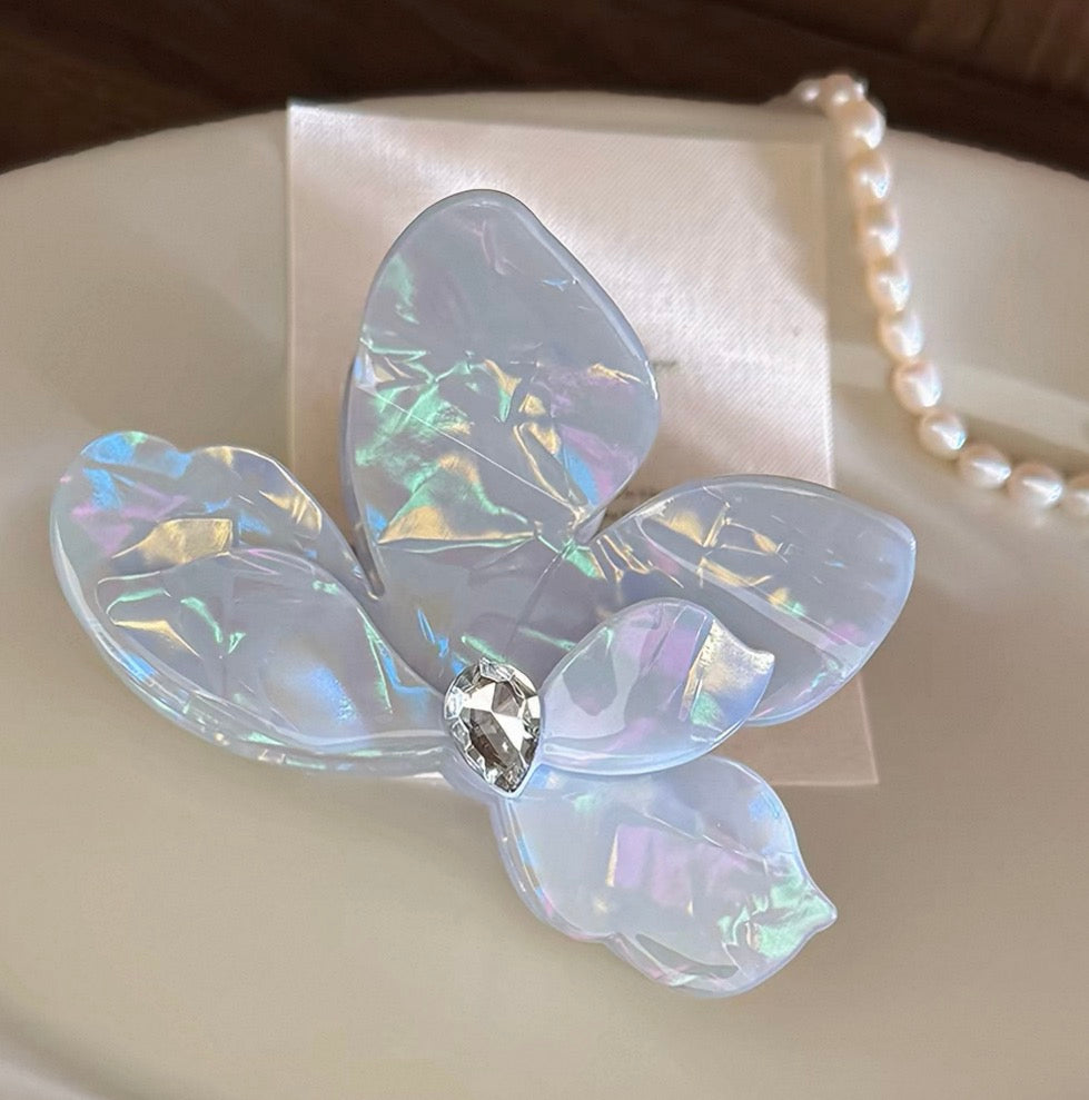 “Mermaid Flower“ Hair Clip ”マーメイドフラワー”ヘアークリップ　R02131