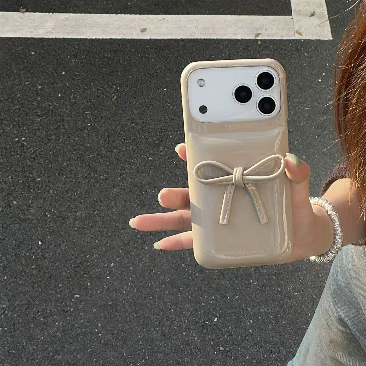 ”Ribbon is not only PINK" iPhone Case ”リボンはピンクだけじゃない” iPhoneケース　R02130