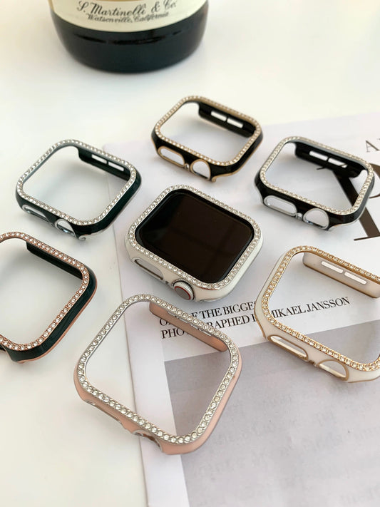 Shining Hard Apple Watch Case キラキラハードアップルウォッチケース　R02110