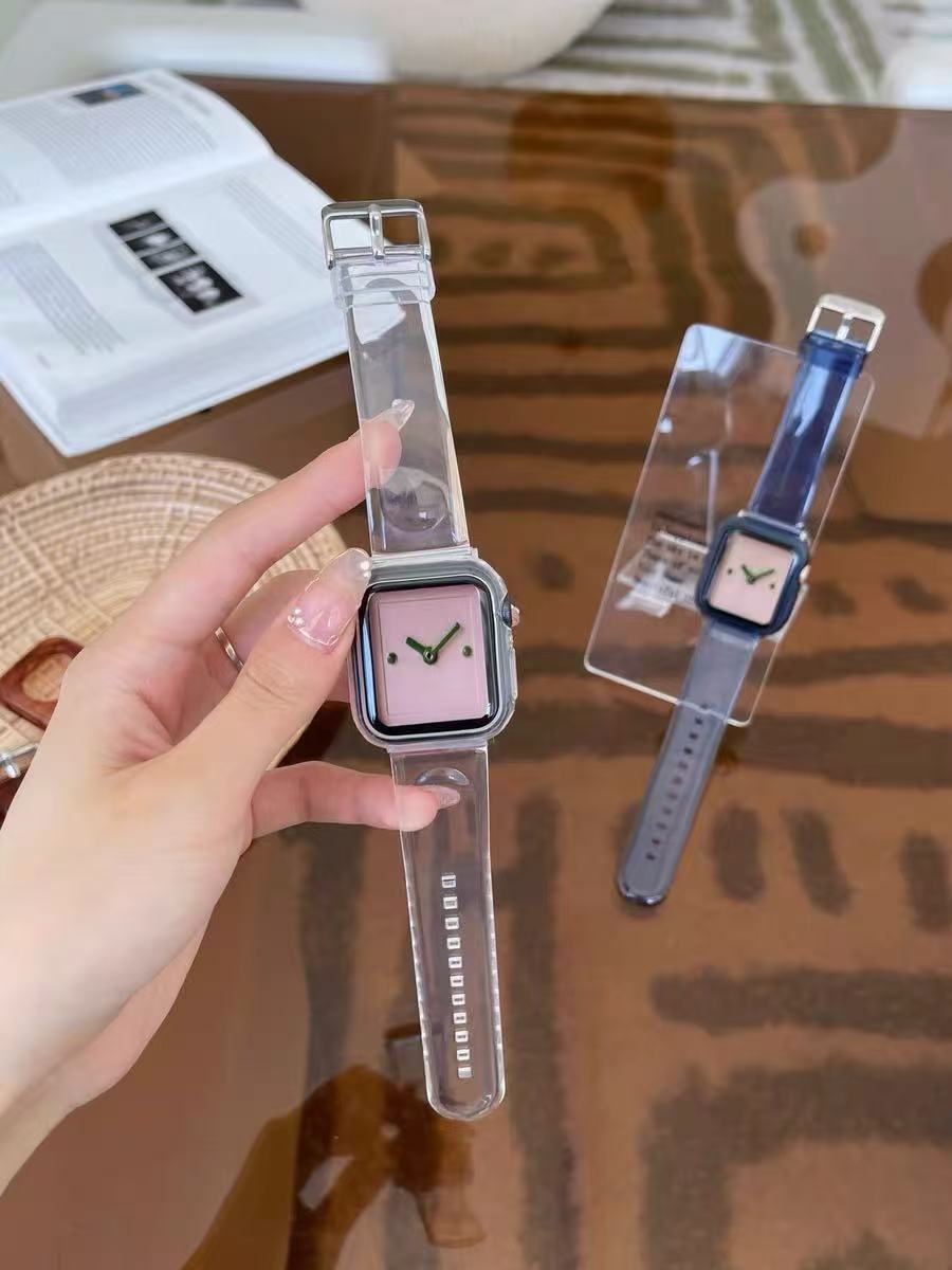 Clear Jelly Apple Watch Band　 クリアゼリーAppleWatchバンド　R02158