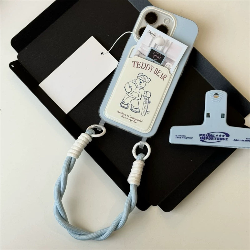 Teddy Bear iPhone case テディベアスマホケース　R02038