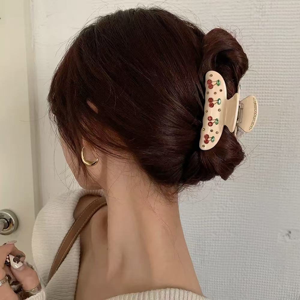 “Cherry Girl “ Hair Clip ”チェリーガール”ヘアークリップ　R02139