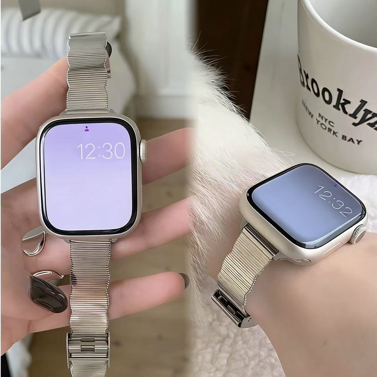 “Spring Petal” Apple Watch Band　 “春の花びら風”AppleWatchバンド　R02143