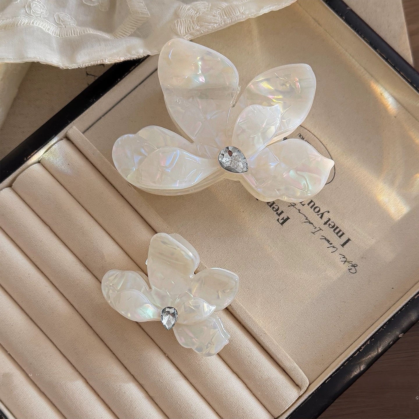 “Mermaid Flower“ Hair Clip ”マーメイドフラワー”ヘアークリップ　R02131