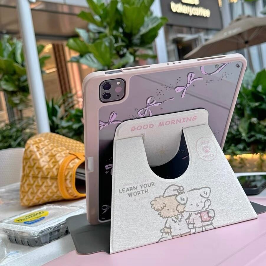 Ribbon Clear iPad Case リボンクリアiPadケース　R0139