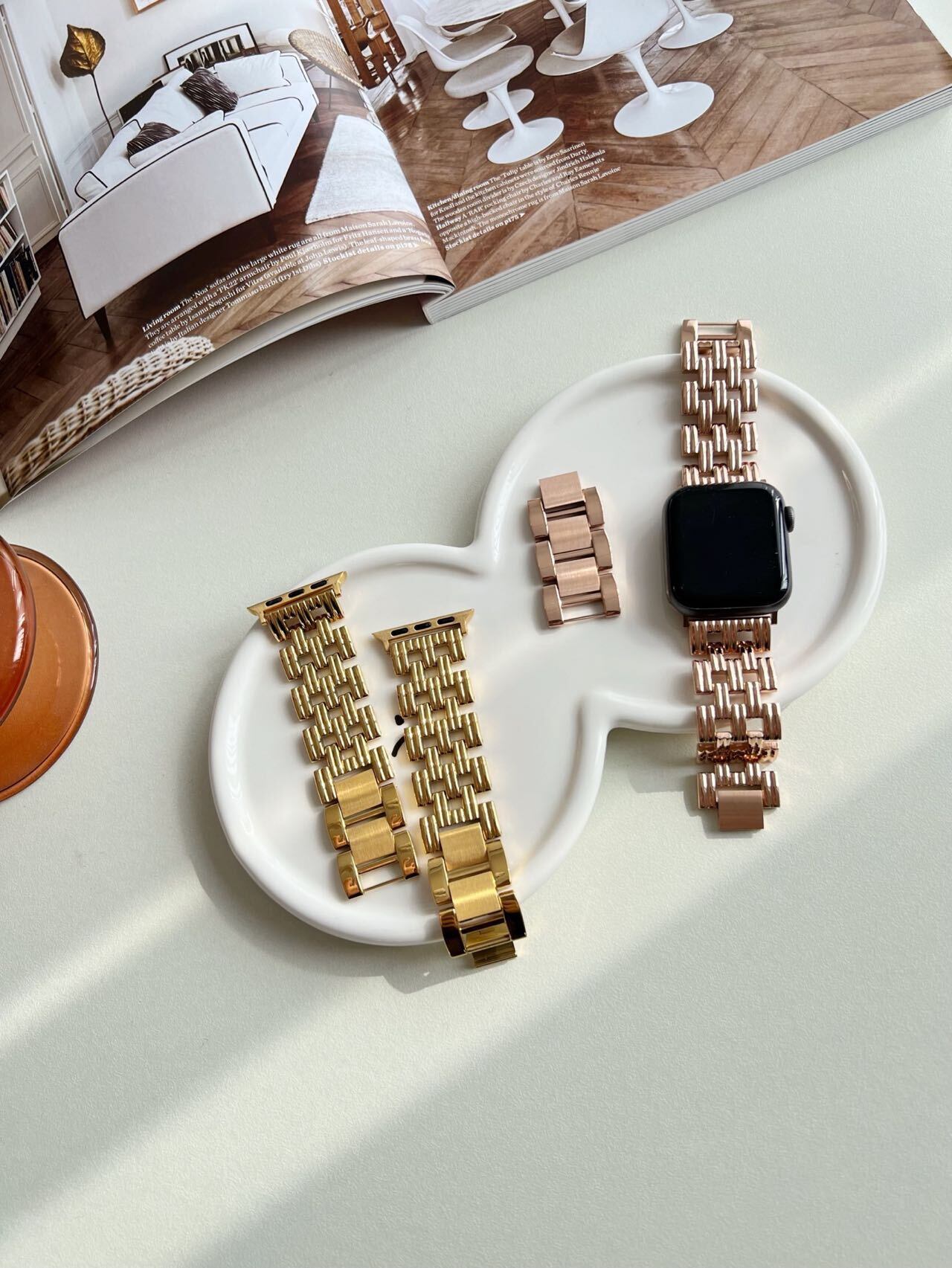 Simple Stripe Apple Watch Band　R01164