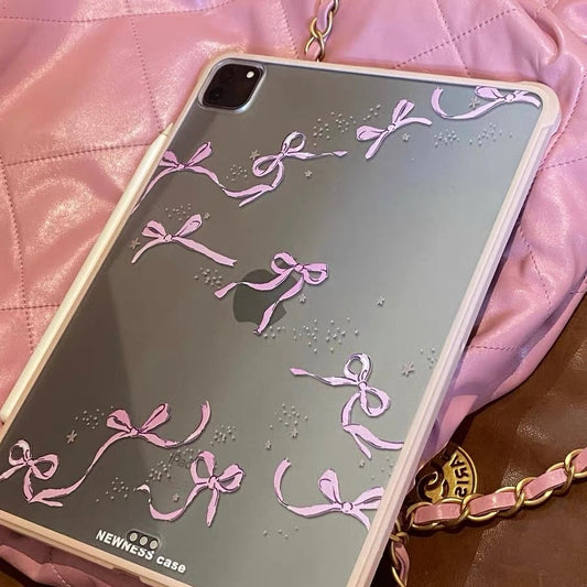 Ribbon Clear iPad Case リボンクリアiPadケース　R01396