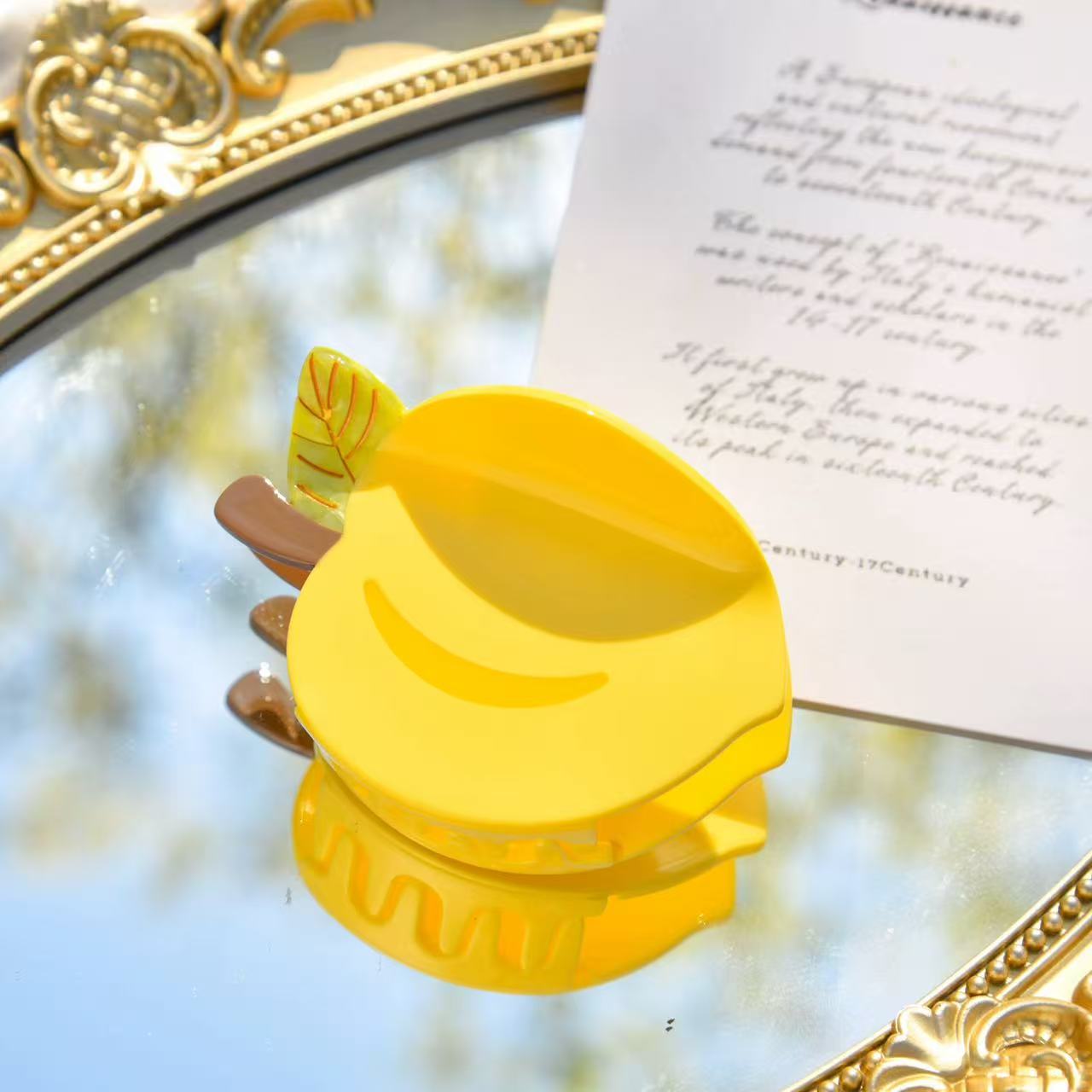 “Tropical Hair “ Hair Clip ”トロピカルヘアー”ヘアークリップ　R02133