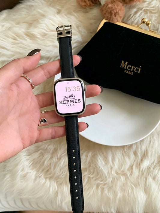 Leather Style Apple Watch Band　 レザースタイルAppleWatchバンド　R02152