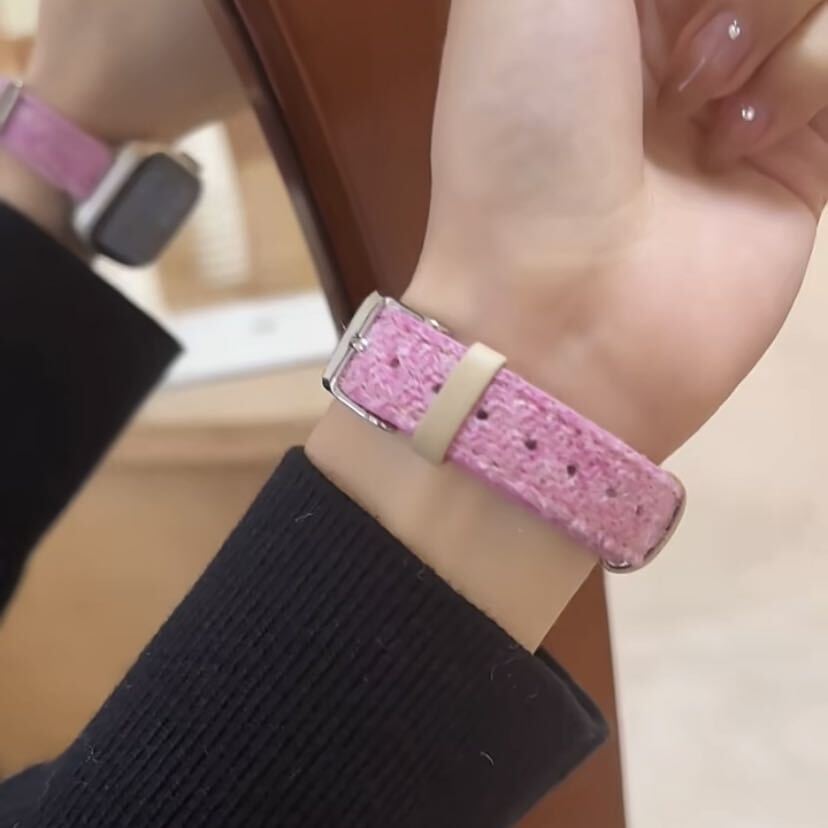 Elegant Tweed Apple Watch Band　R01166