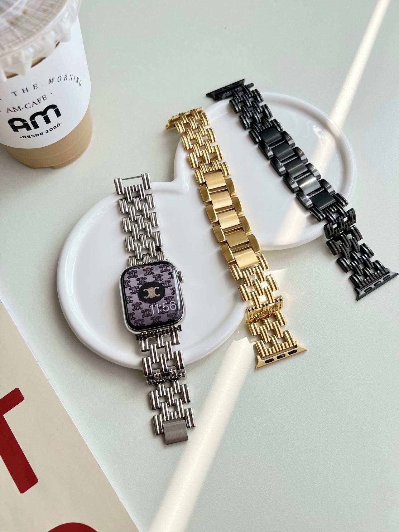 Simple Stripe Apple Watch Band　R01164