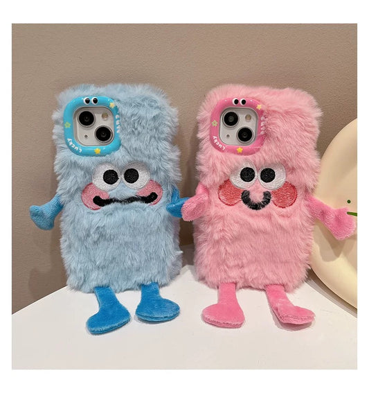 ”ShyShy Cuddle Buddy” iPhone case ”シャイなモンスター”　iPhoneケース　R02122