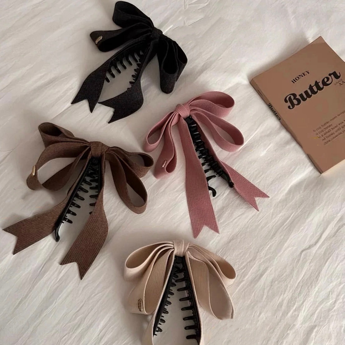 “Lady Ribbon “ Hair Clip ”レディーリボン”ヘアークリップ　R02134