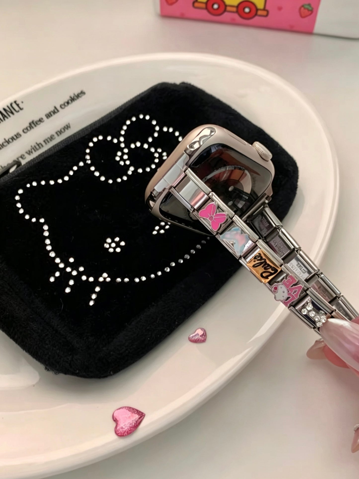 Italian Modular Bracelet Apple Watch Band　 イタリアンチャームブレスレットAppleWatchバンド　R02155