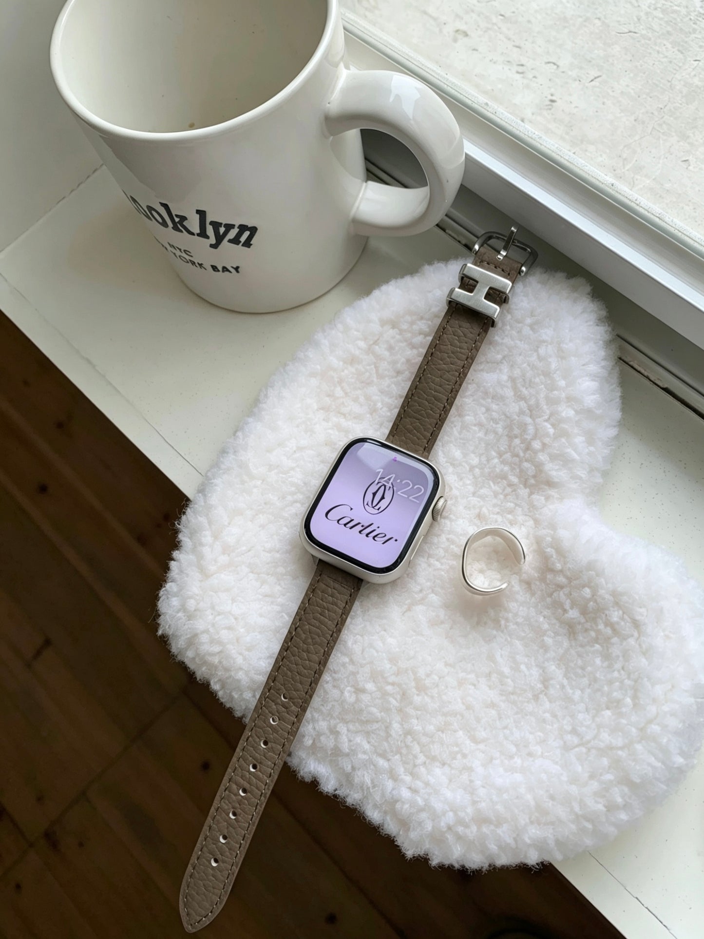 Leather Style Apple Watch Band　 レザースタイルAppleWatchバンド　R02152
