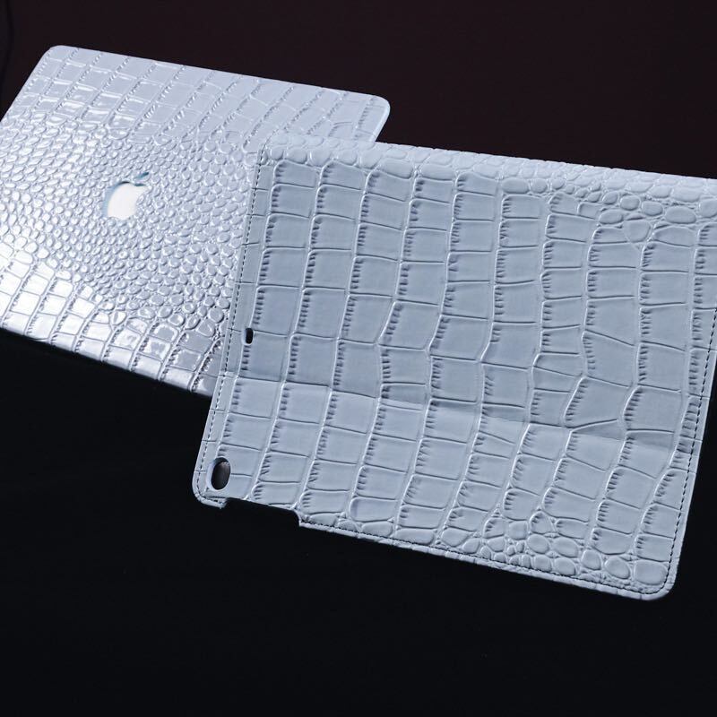 Blue Leather iPad case ブルーレザーiPadケース　R01268