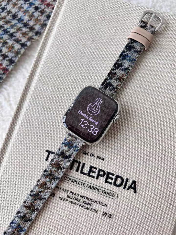 Skinny Tweed Apple Watch Band　R01160