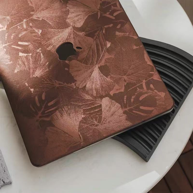 Bronze Leaf MacBook Cover　ブロンズリーフMacBookカバー　R02169