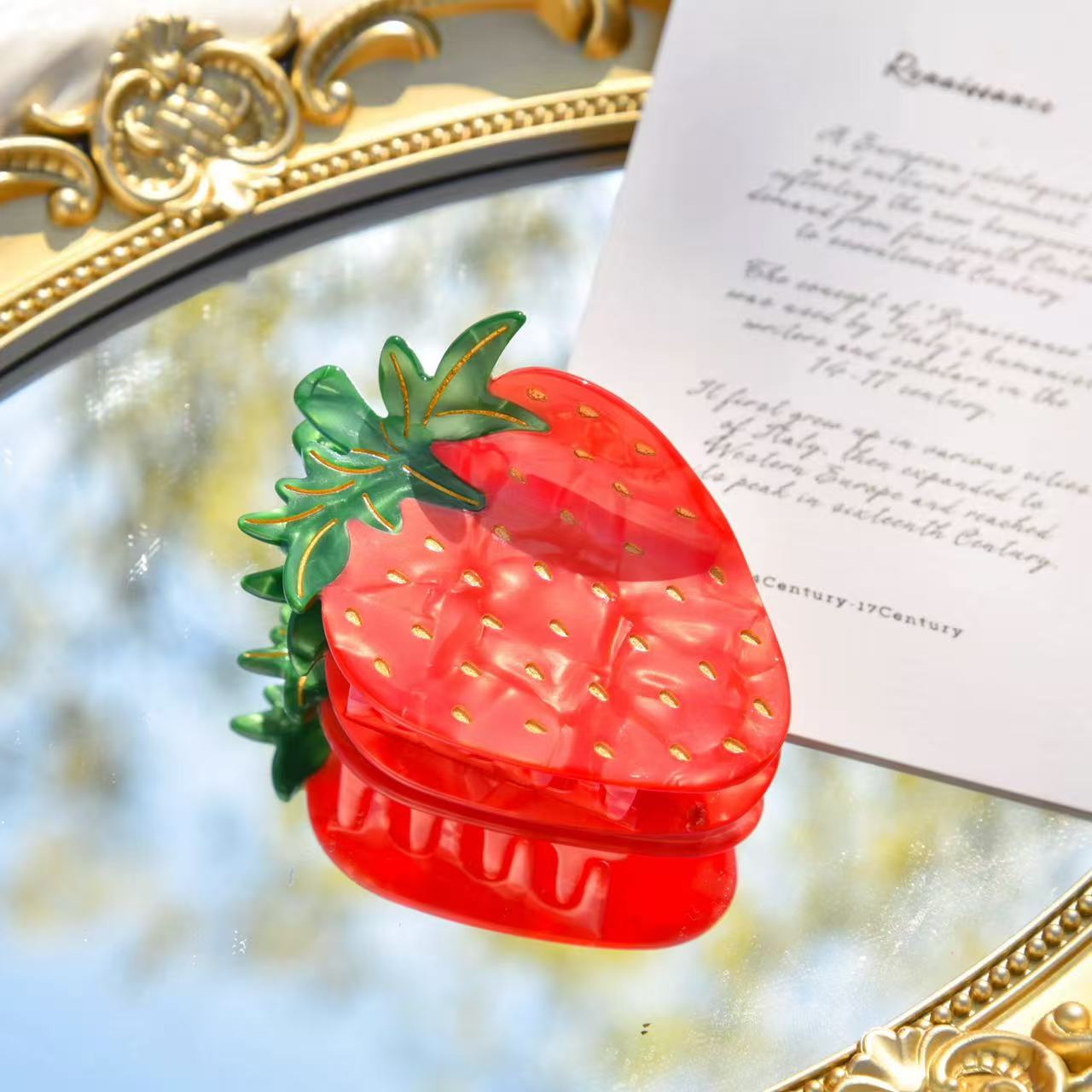 “Tropical Hair “ Hair Clip ”トロピカルヘアー”ヘアークリップ　R02133