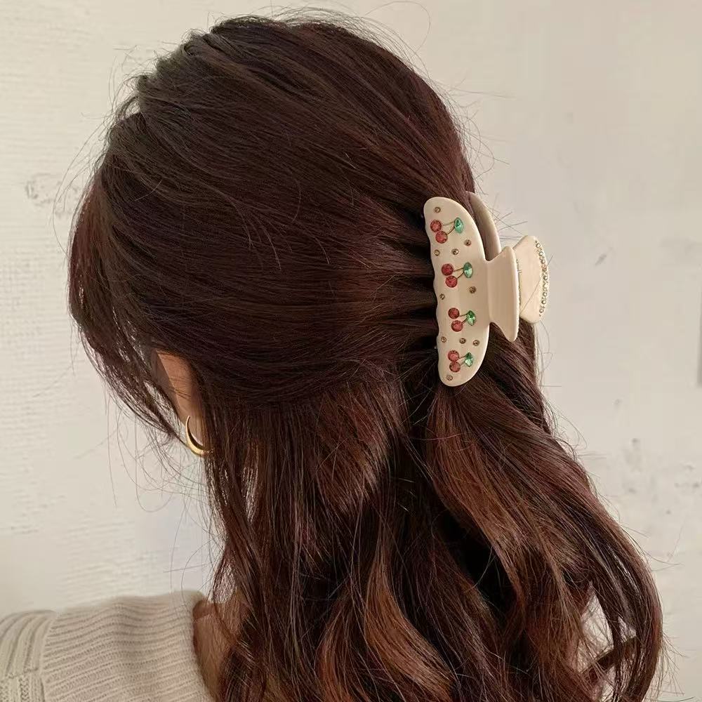 “Cherry Girl “ Hair Clip ”チェリーガール”ヘアークリップ　R02139