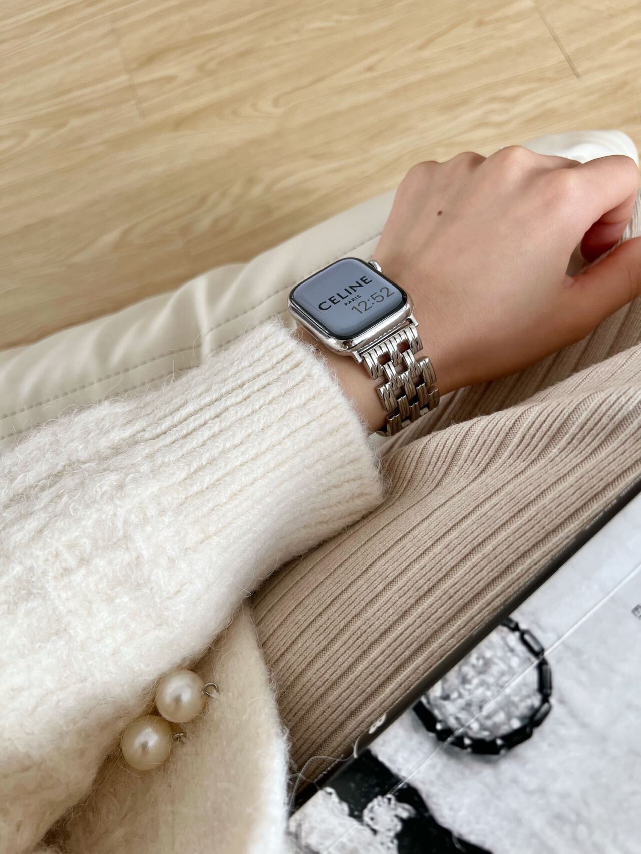 Simple Stripe Apple Watch Band　R01164