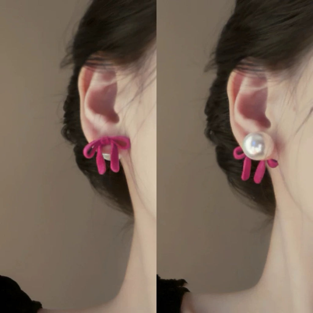 "Ribbon Girls" Earring ”リボンガールズ”ピアス　R02072